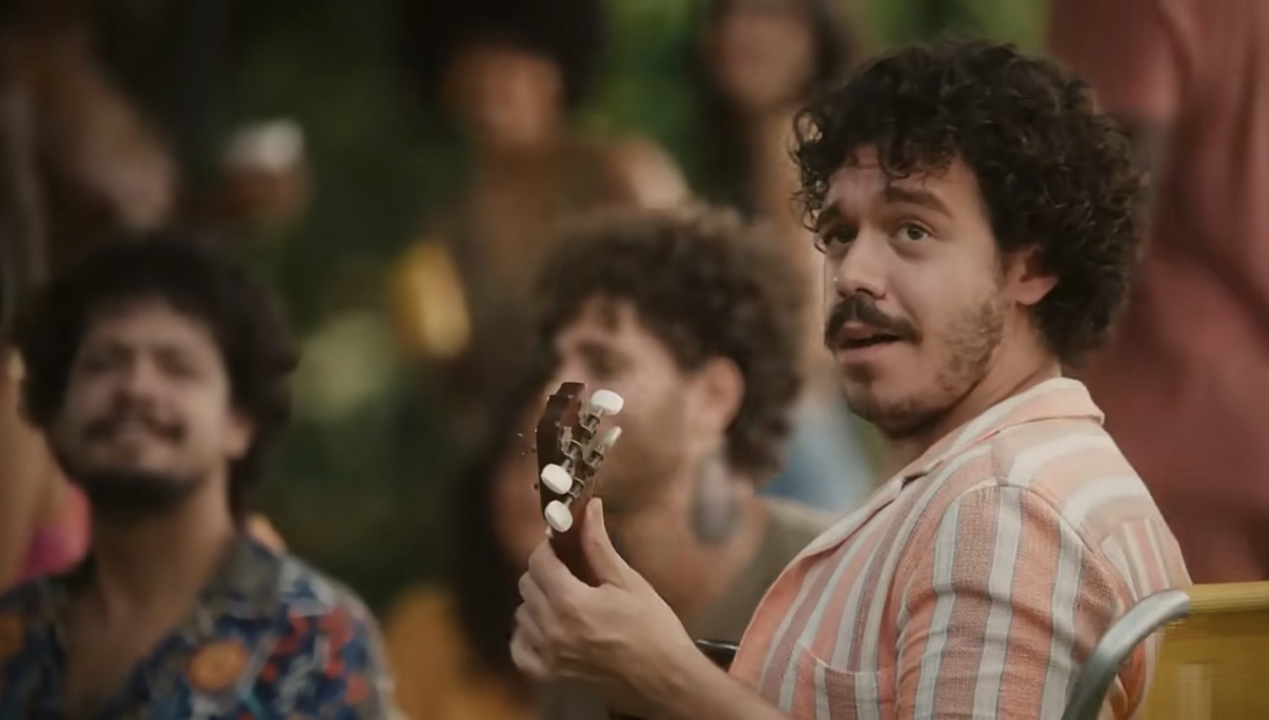 Hugo Lima no comercial da Skol