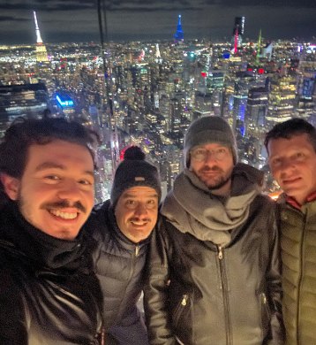 Hugo Lima em Nova York