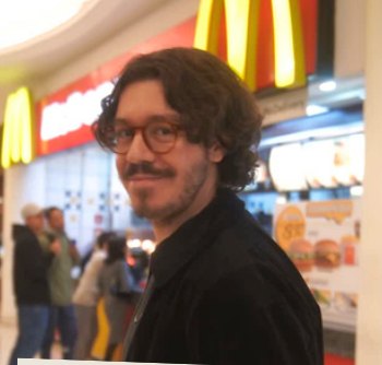 Hugo Lima no vídeo para McDonald's e Coca-Cola